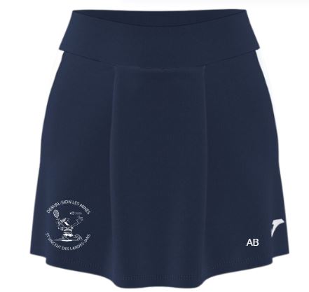 JOMA Jupe Torneo Bleu Marine Blanc (Polyester) Femme